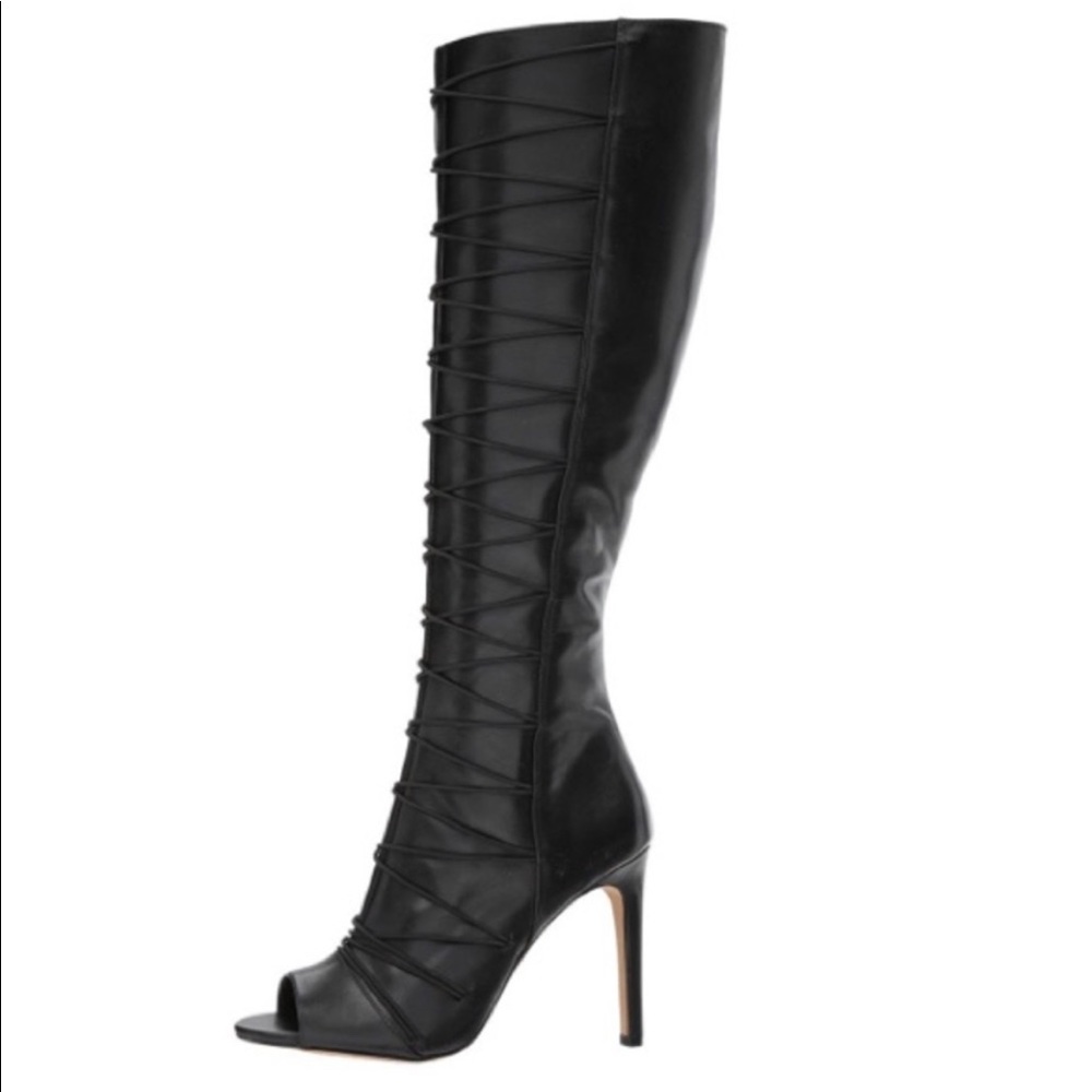 Vince Camuto Kendra Knee High Peep Toe Boot